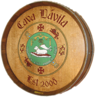 A5-Cava-Davila-Coat-of-Arms-Barrel-Head-Carving       